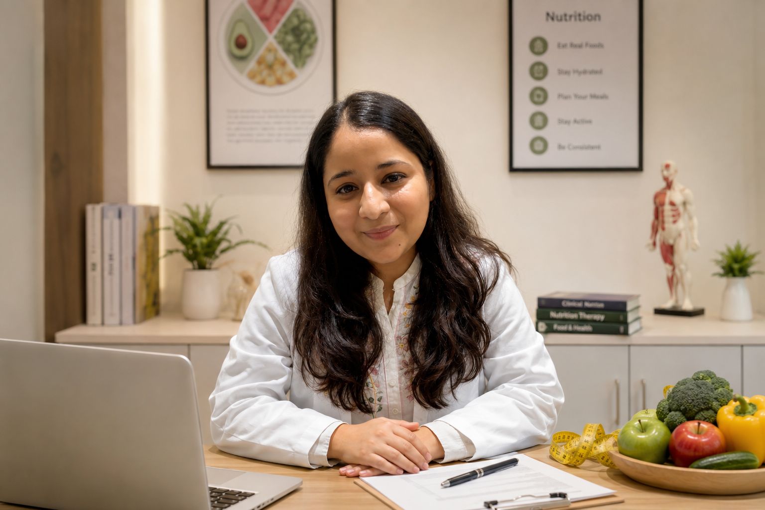 Dt. Disha at Beyond Kilo's clinic